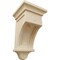 Ekena Millwork 5"W x 5"D x 9"H Arts and Crafts Corbel, Rubberwood COR05X05X09ARRW - alternate 1